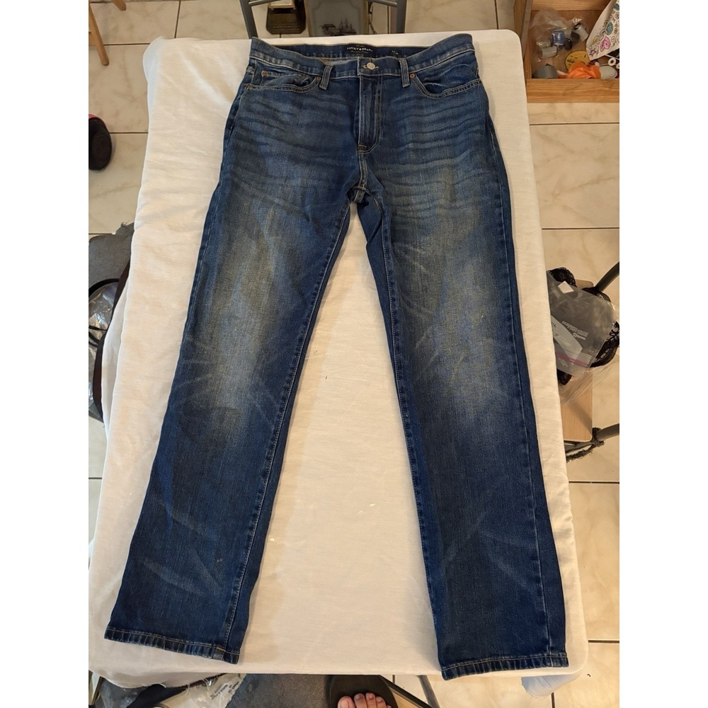 Lucky Brand 223 Straight Men Jeans Medium Wash 33x32